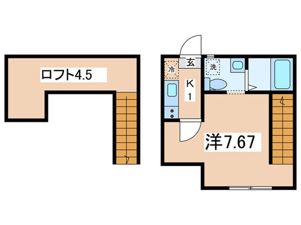 Luonto古淵の物件間取画像